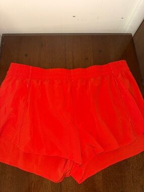 Athleta Women’s orange Athletic Shorts - Bright orange XL